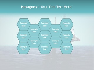 Well Oil Industry Oil PowerPoint Template