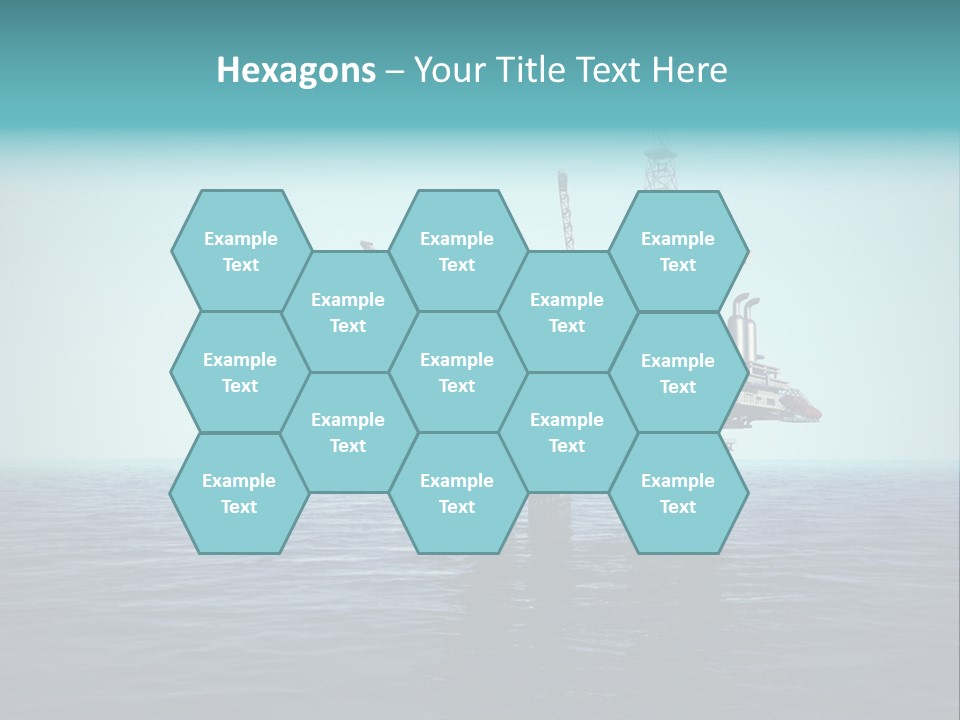 Well Oil Industry Oil PowerPoint Template
