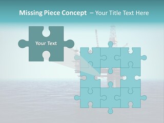 Well Oil Industry Oil PowerPoint Template