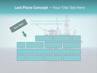 Well Oil Industry Oil PowerPoint Template