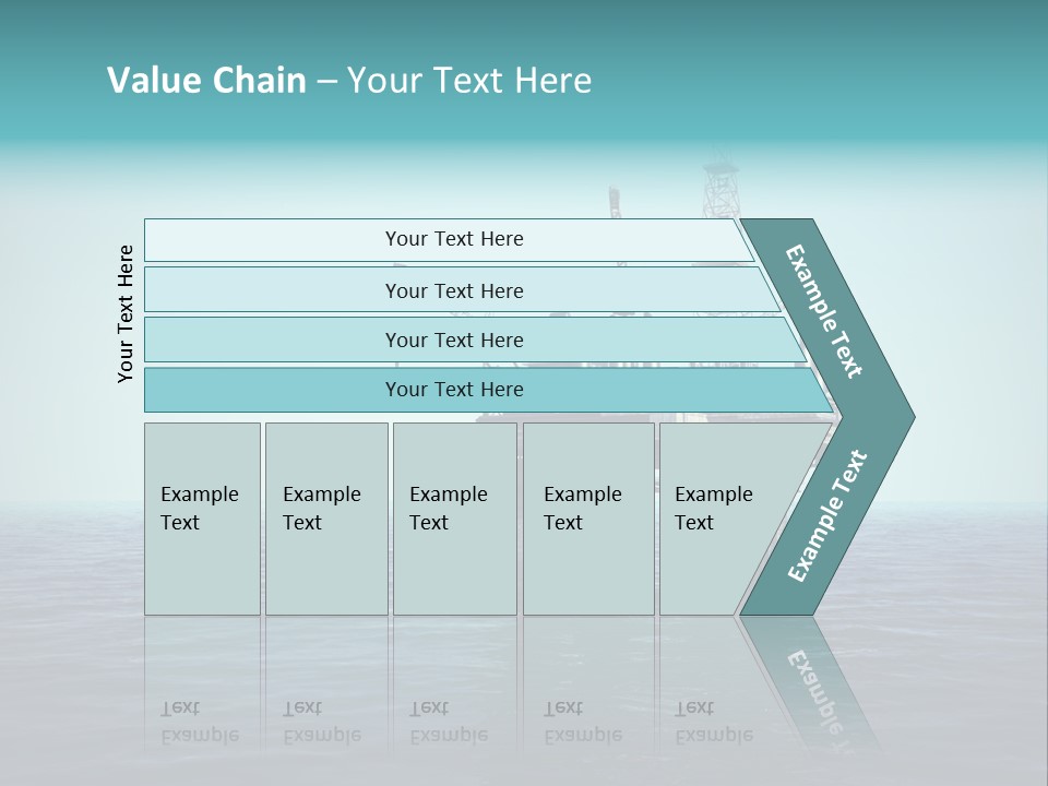 Well Oil Industry Oil PowerPoint Template