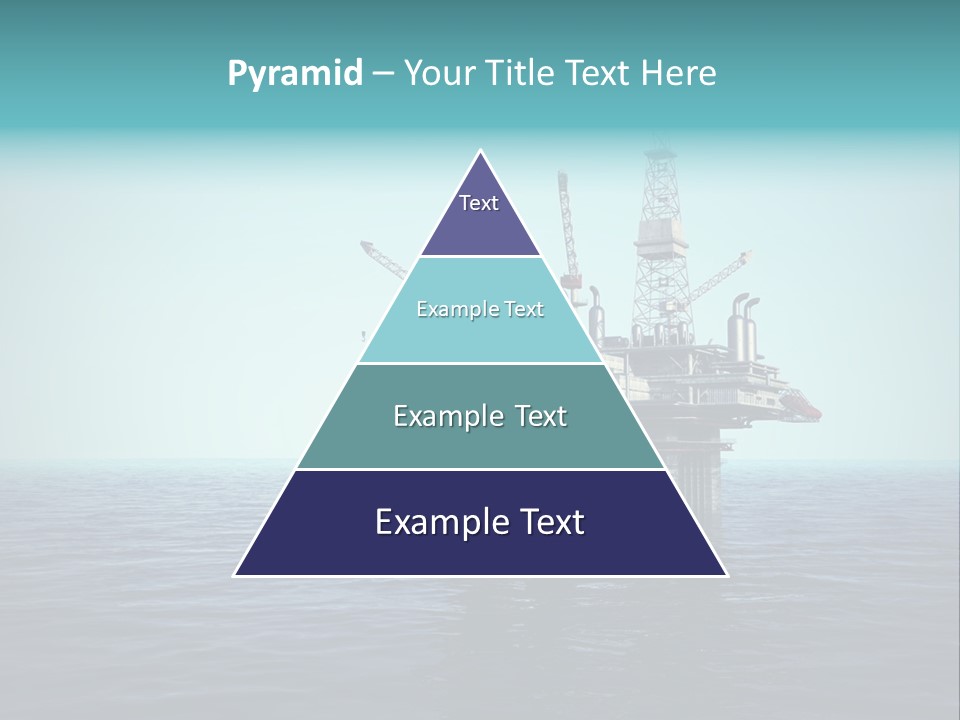 Well Oil Industry Oil PowerPoint Template