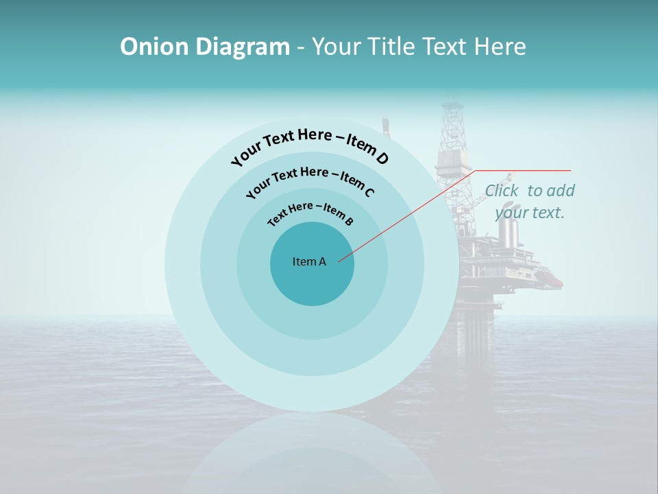 Well Oil Industry Oil PowerPoint Template