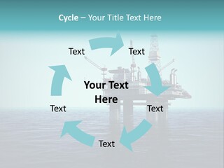 Well Oil Industry Oil PowerPoint Template