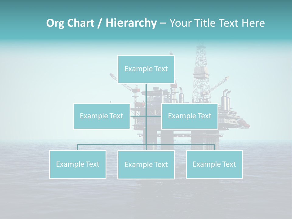 Well Oil Industry Oil PowerPoint Template