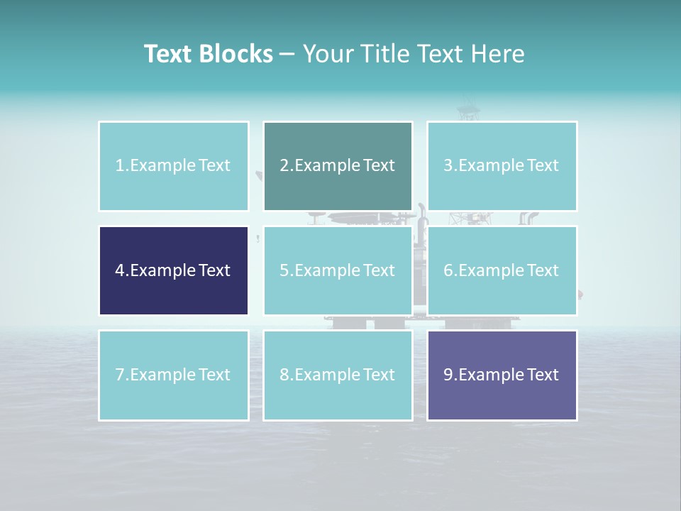 Well Oil Industry Oil PowerPoint Template