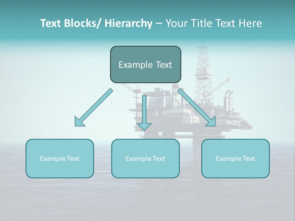 Well Oil Industry Oil PowerPoint Template