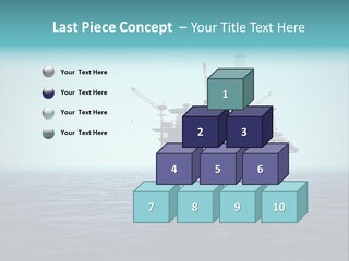 Well Oil Industry Oil PowerPoint Template