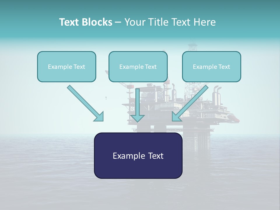 Well Oil Industry Oil PowerPoint Template