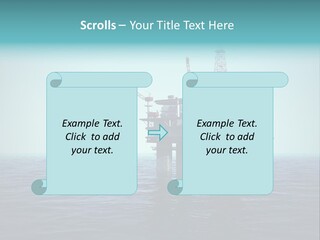 Well Oil Industry Oil PowerPoint Template