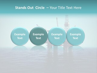 Well Oil Industry Oil PowerPoint Template