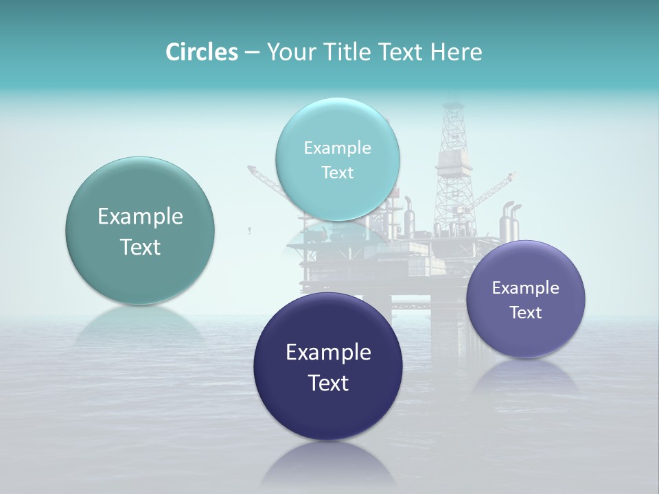 Well Oil Industry Oil PowerPoint Template