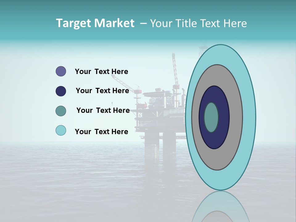 Well Oil Industry Oil PowerPoint Template
