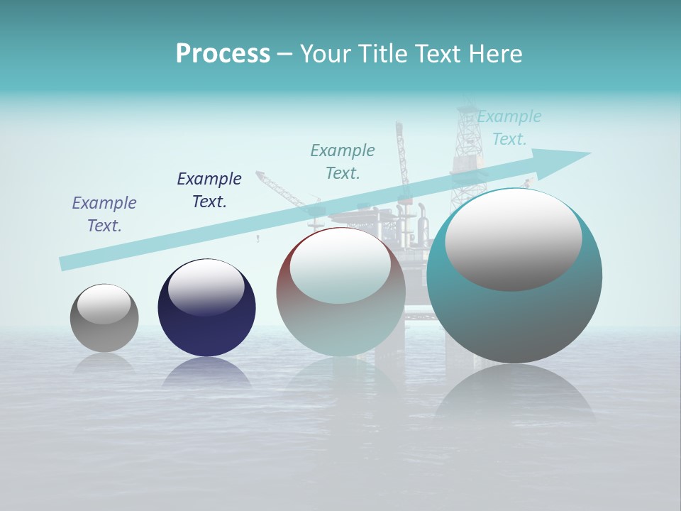 Well Oil Industry Oil PowerPoint Template