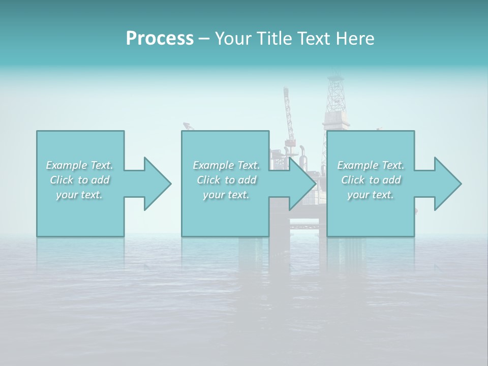 Well Oil Industry Oil PowerPoint Template