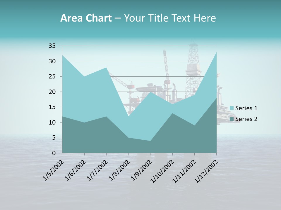 Well Oil Industry Oil PowerPoint Template