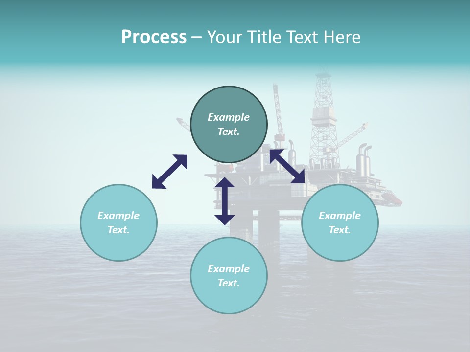 Well Oil Industry Oil PowerPoint Template