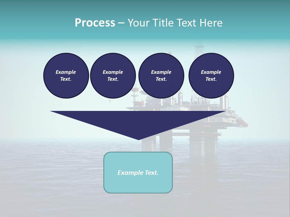 Well Oil Industry Oil PowerPoint Template
