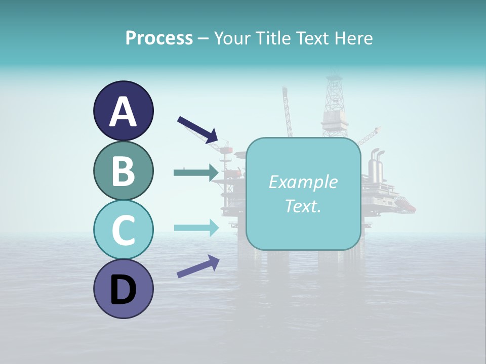 Well Oil Industry Oil PowerPoint Template
