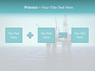 Well Oil Industry Oil PowerPoint Template