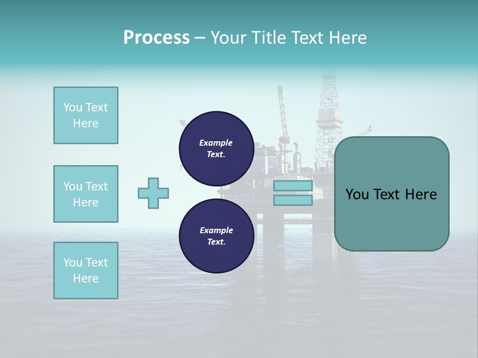 Well Oil Industry Oil PowerPoint Template