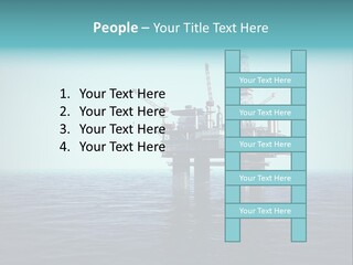 Well Oil Industry Oil PowerPoint Template