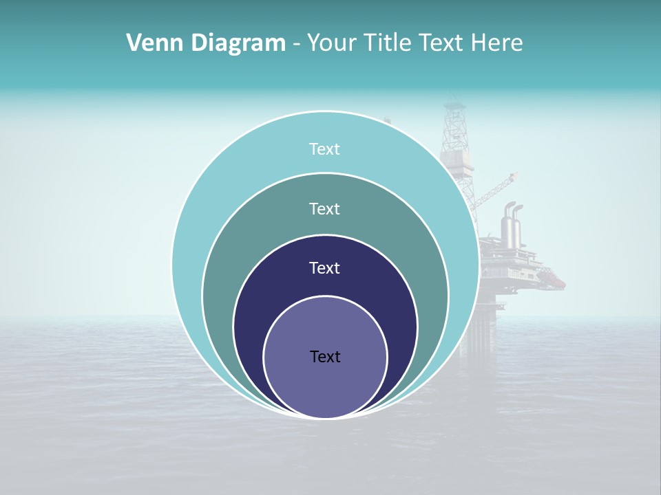 Well Oil Industry Oil PowerPoint Template