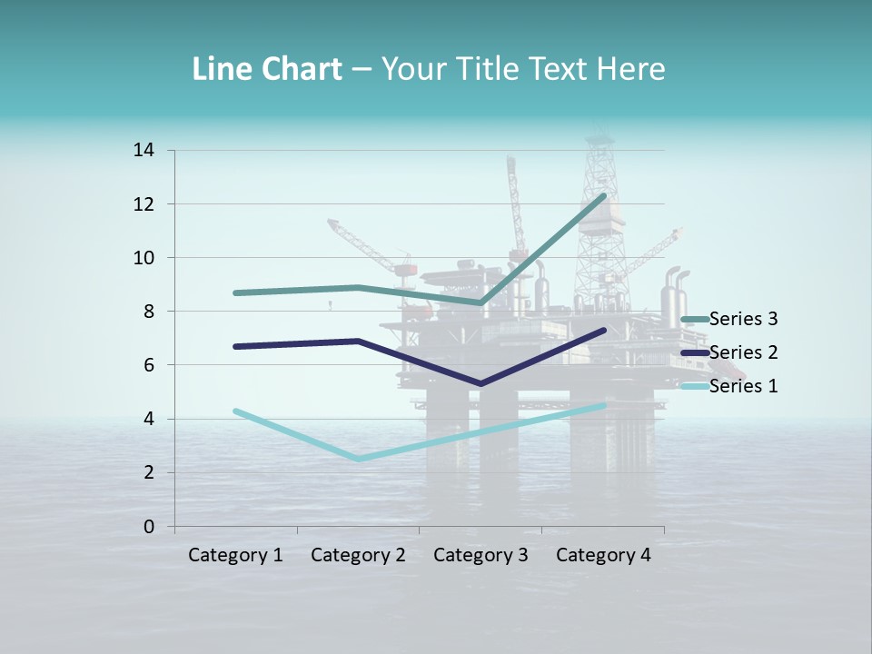 Well Oil Industry Oil PowerPoint Template
