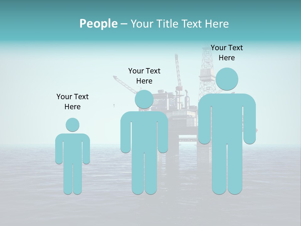 Well Oil Industry Oil PowerPoint Template