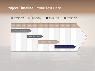 Production Oil Industry Tower PowerPoint Template