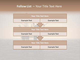 Production Oil Industry Tower PowerPoint Template