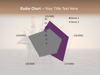 Production Oil Industry Tower PowerPoint Template