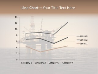Production Oil Industry Tower PowerPoint Template