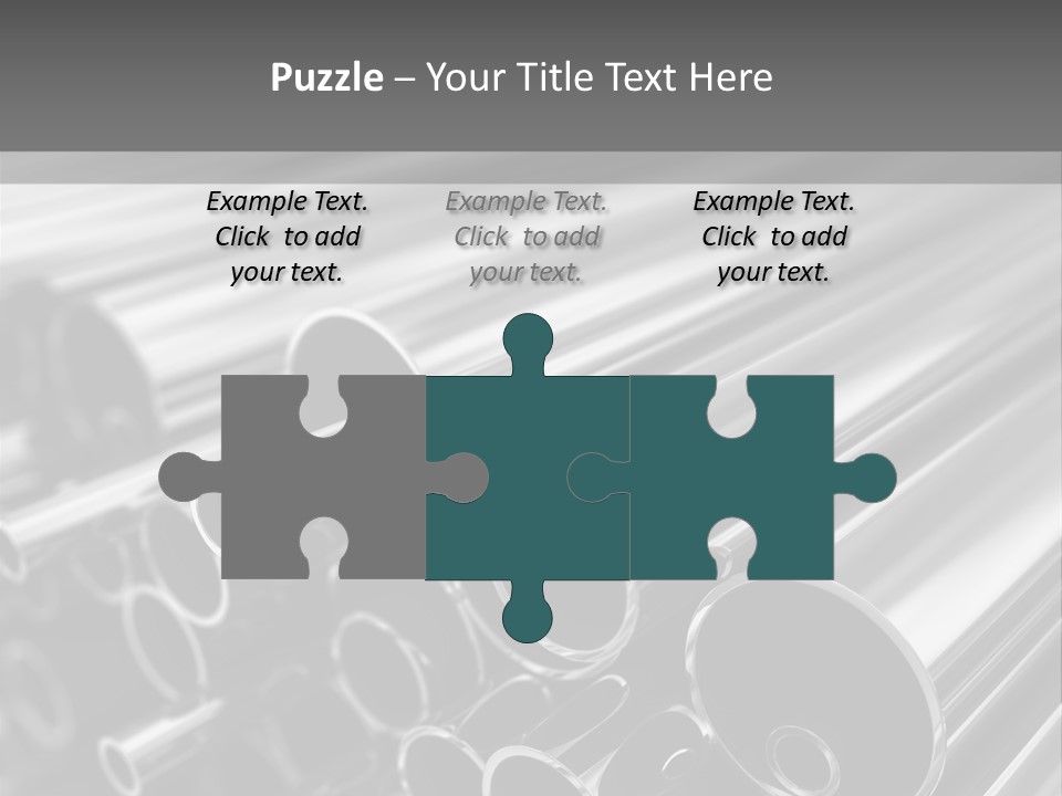Pipe Supply Profile PowerPoint Template