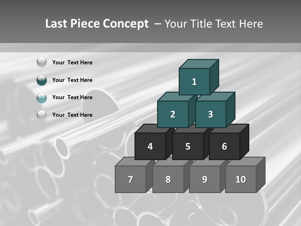 Pipe Supply Profile PowerPoint Template