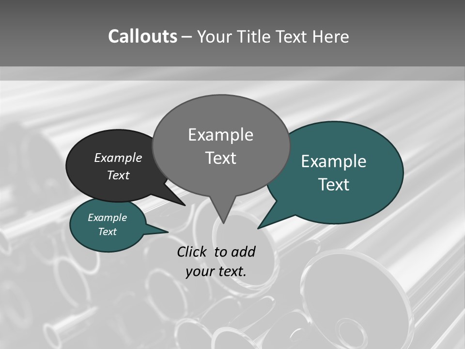 Pipe Supply Profile PowerPoint Template