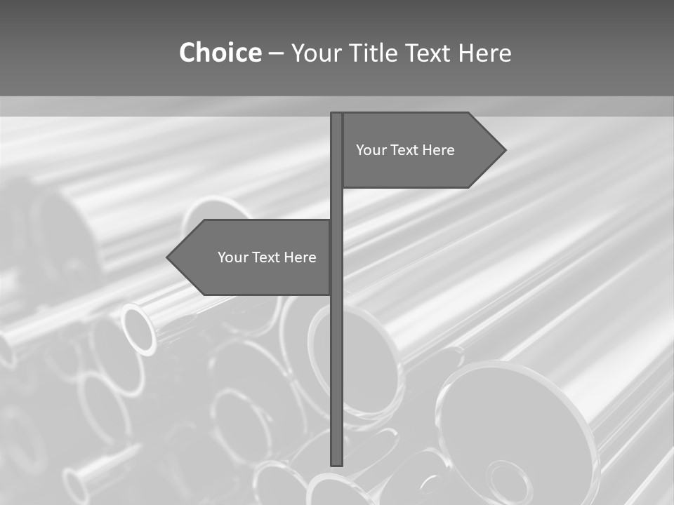 Pipe Supply Profile PowerPoint Template