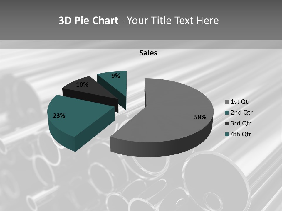 Pipe Supply Profile PowerPoint Template