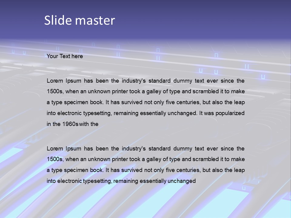 Boy Child Childhood PowerPoint Template