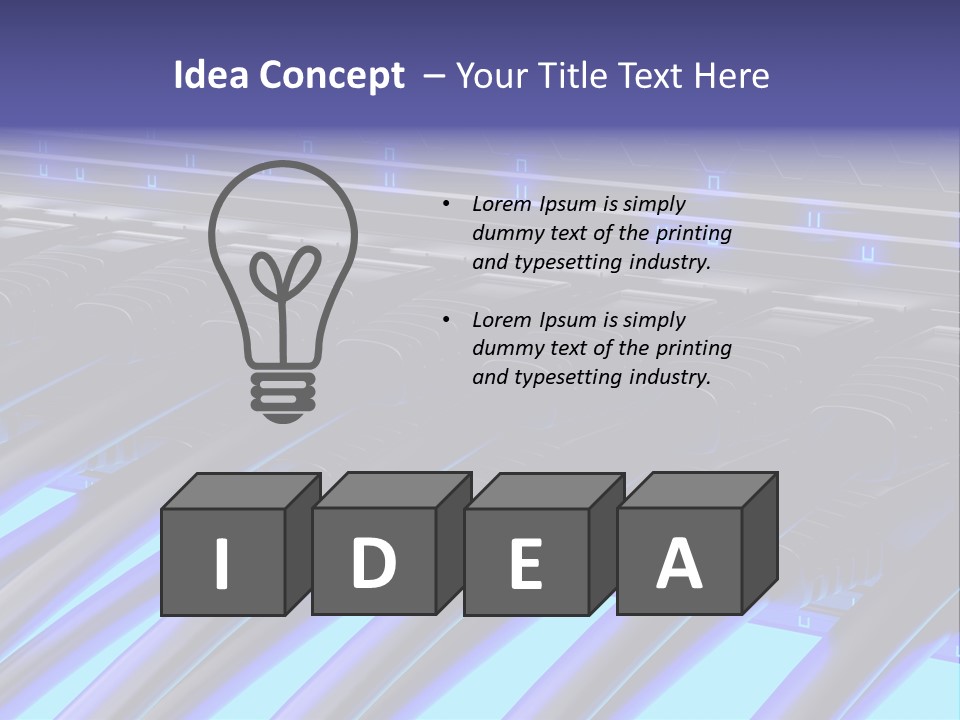 Boy Child Childhood PowerPoint Template