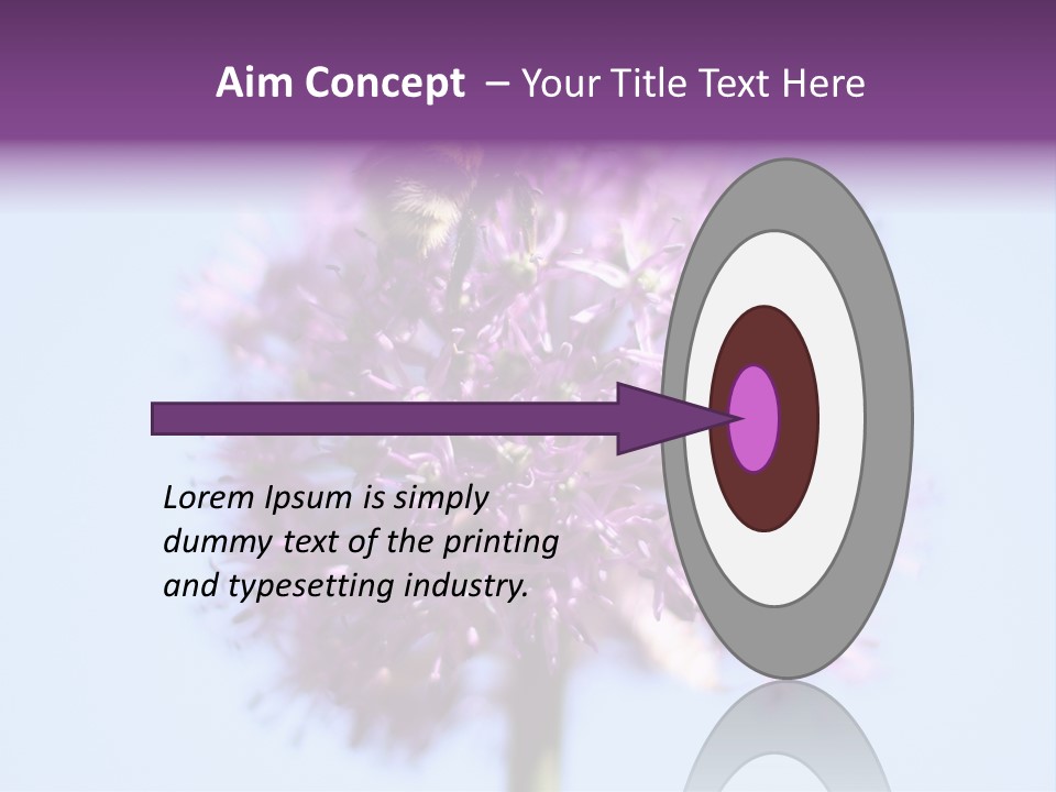 Collects Bee Animal PowerPoint Template