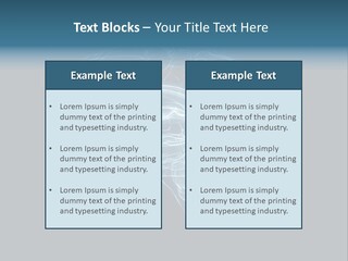 A Glowing Blue Brain On A Black Background PowerPoint Template
