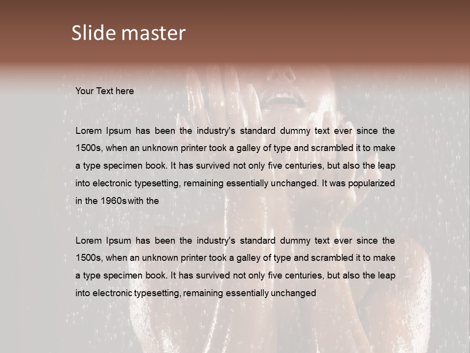 Stuff House Looking PowerPoint Template