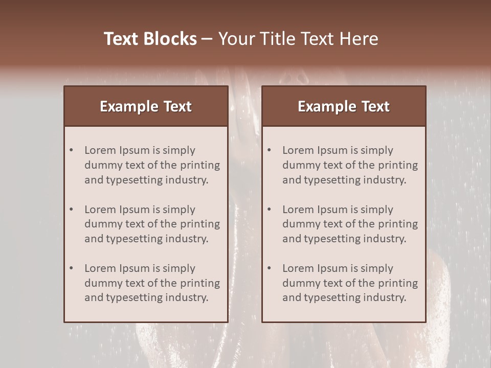 Stuff House Looking PowerPoint Template