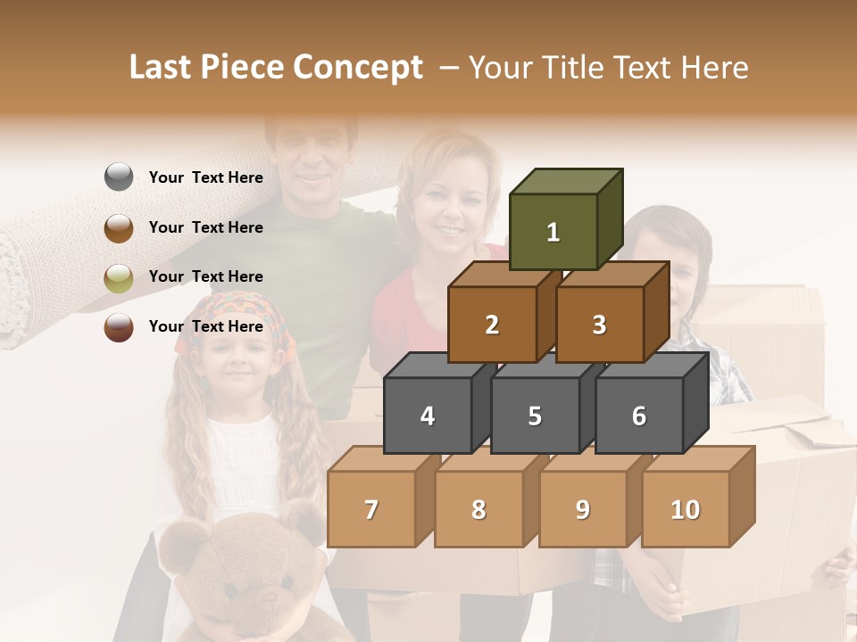 Stuff House Looking PowerPoint Template