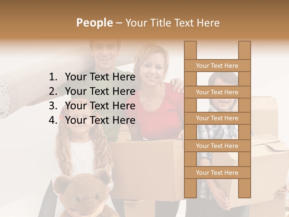 Stuff House Looking PowerPoint Template
