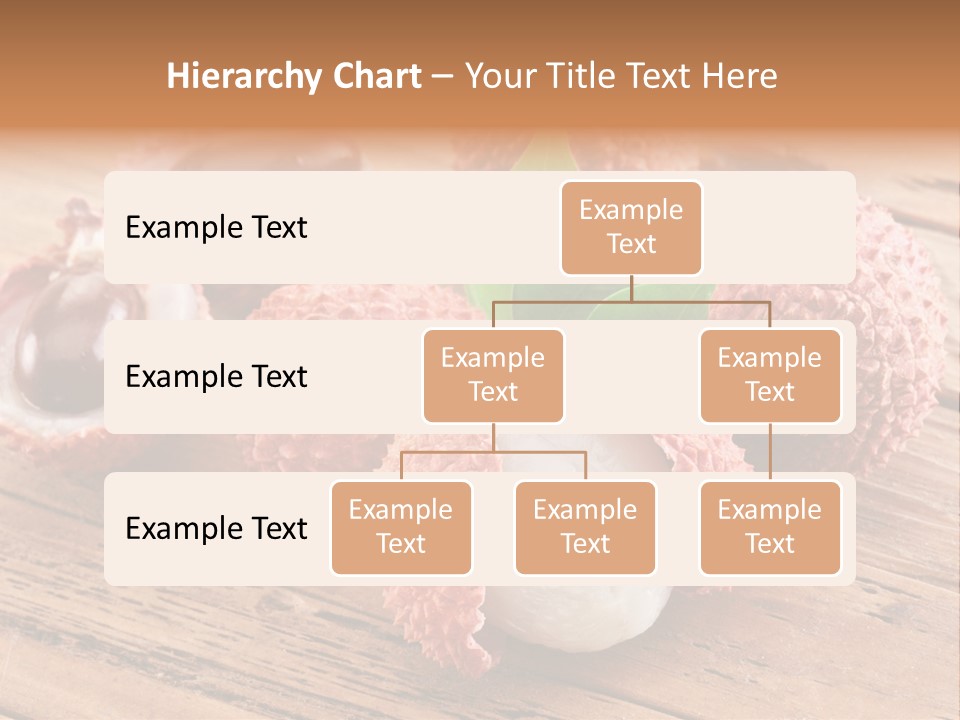 Leaves Lichi Berry PowerPoint Template