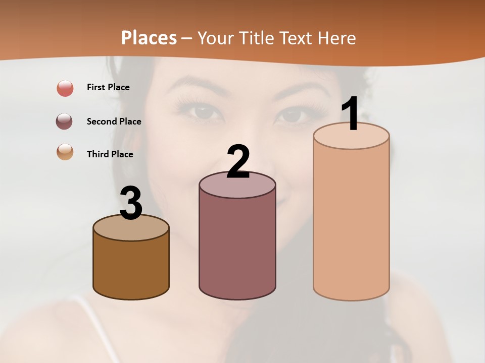 Asian Light Gown PowerPoint Template