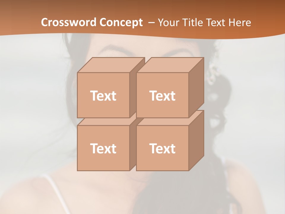 Asian Light Gown PowerPoint Template