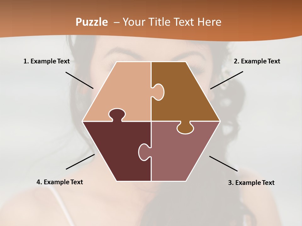 Asian Light Gown PowerPoint Template